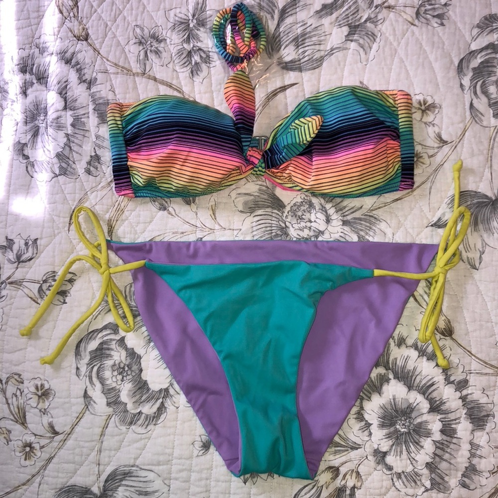VS bandeau top with reversible bottom